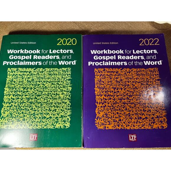 Workbook for Lectors, Gospel Readers & Proclaimers of the Word 2020 & 2022 - Picture 1 of 11